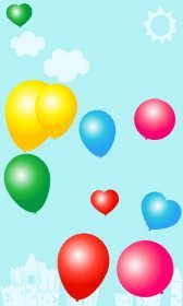 game pic for Colorful Balloons for kids